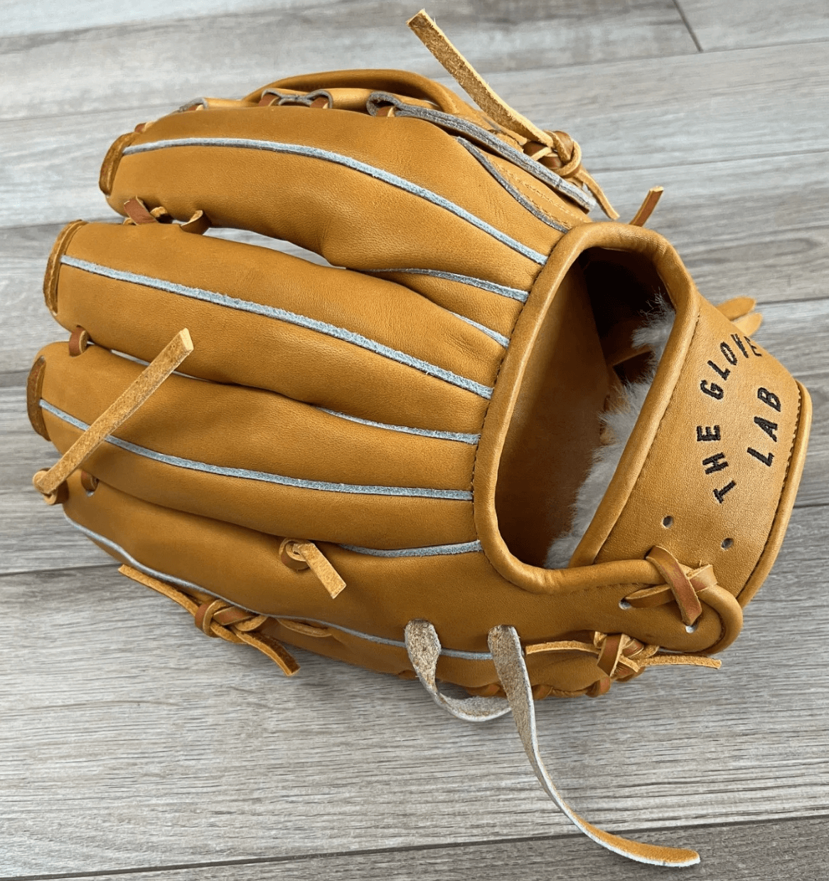 The Glove Lab 11.75 INF H-Webb Utility Tan baseball glove