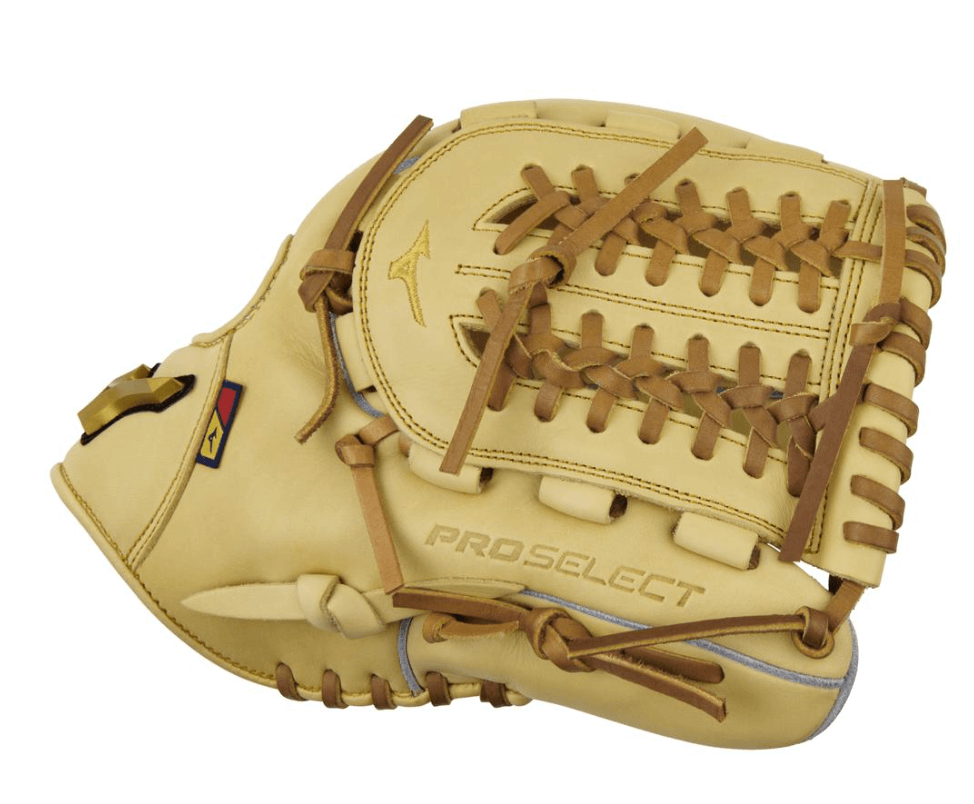 Mizuno GPS-10D Pro Select Premium Pitchers Glove 12" made from high-quality Steerhide leather.