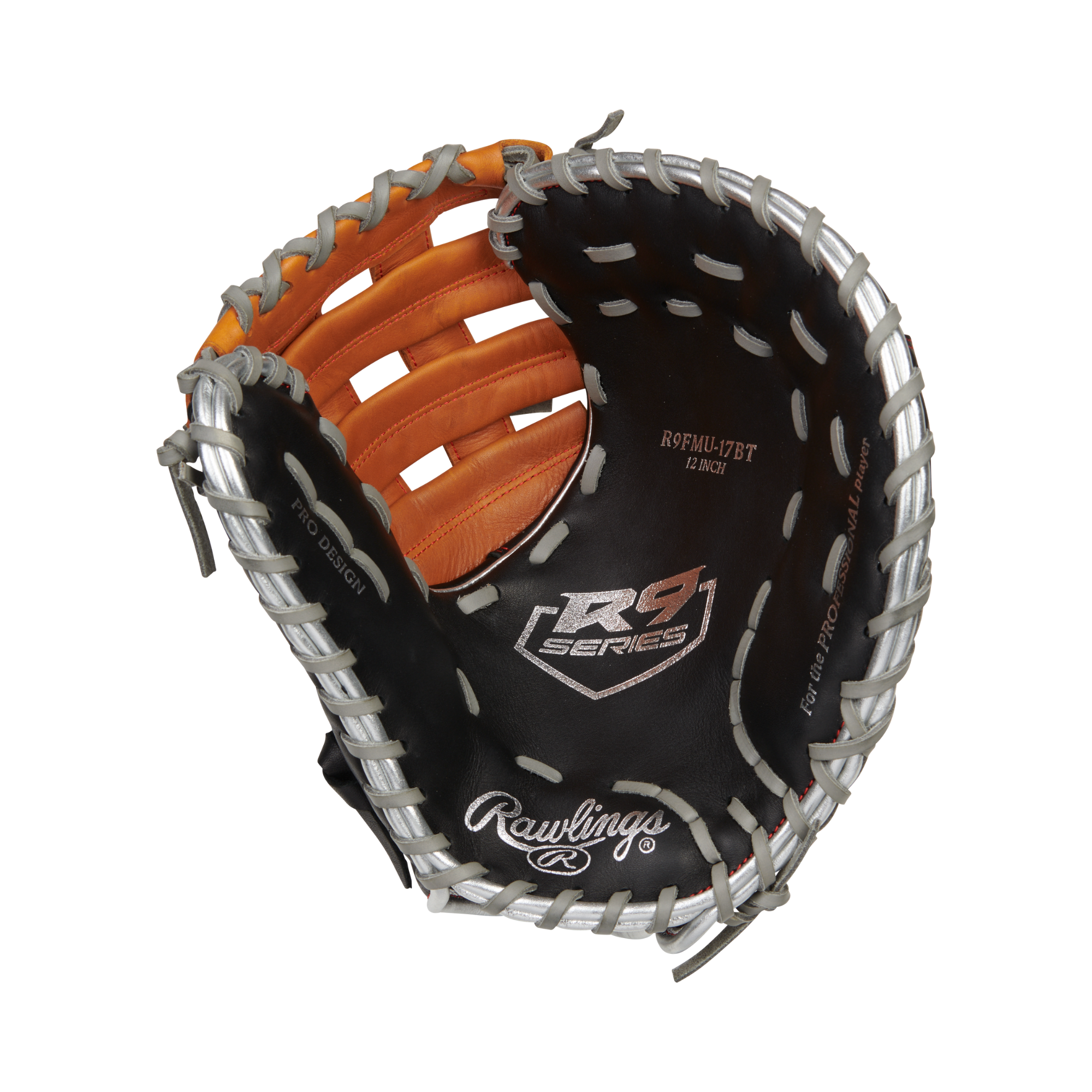 Rawlings R9 Contour Fit Series First Base Mitt 12" LHT