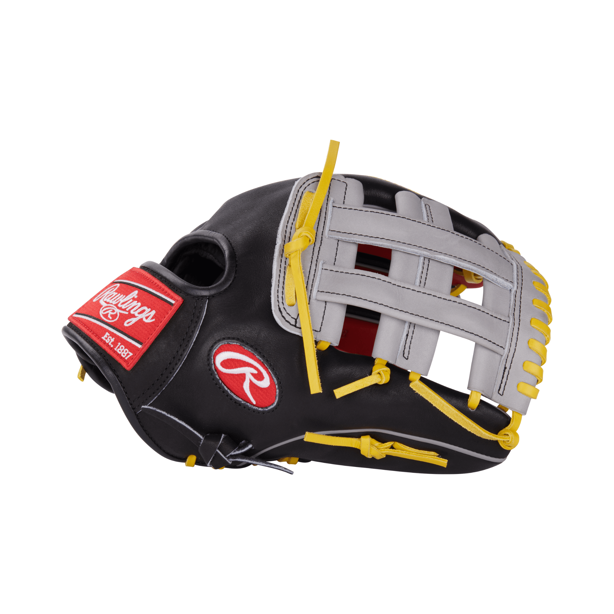 Rawlings August 2024 Gold Glove Club PROKB17SB utility glove featuring Heart of the Hide leather and Pro H web design.