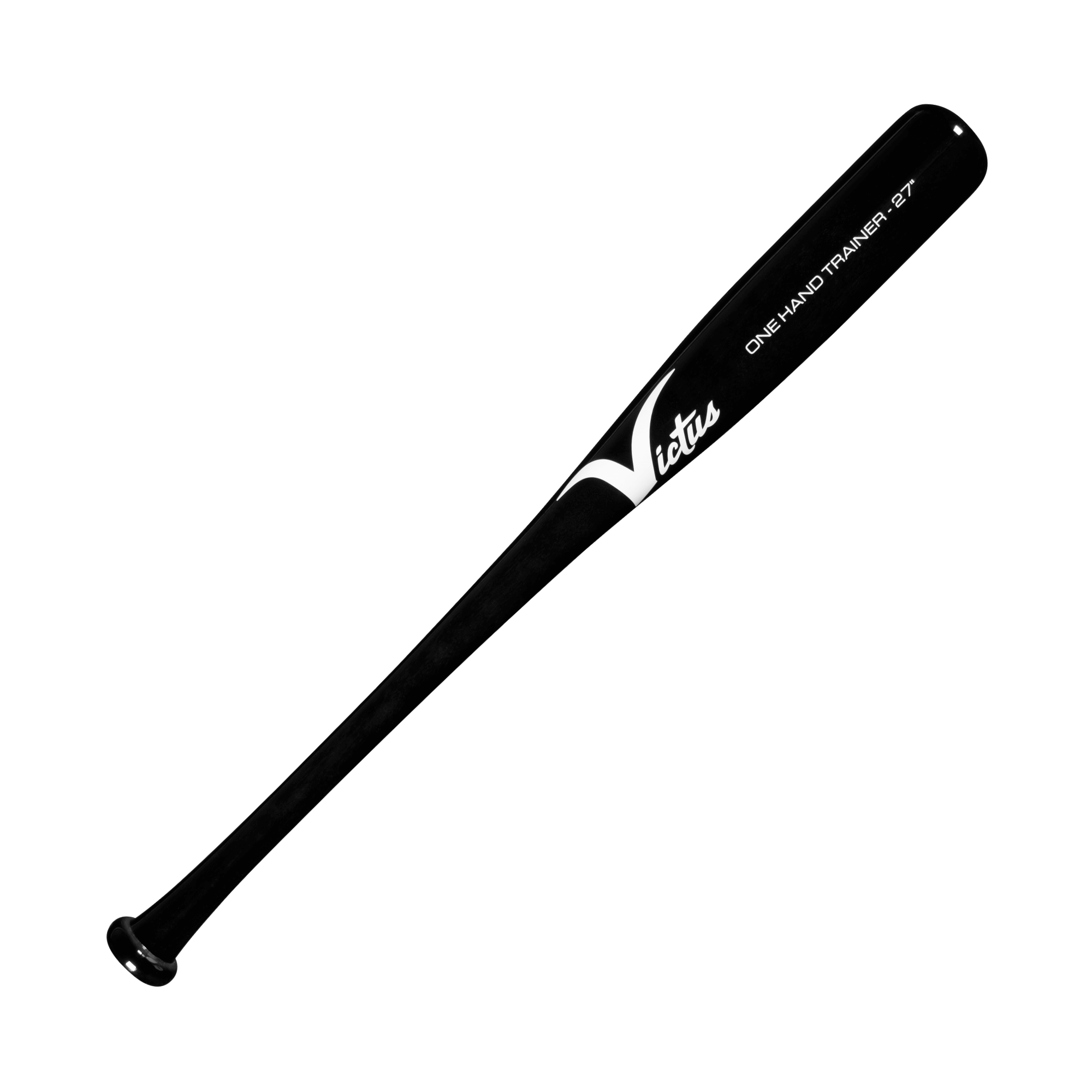 Victus 1HT One Hand Trainer in black, crafted for improving hand strength and coordination in baseball drills.