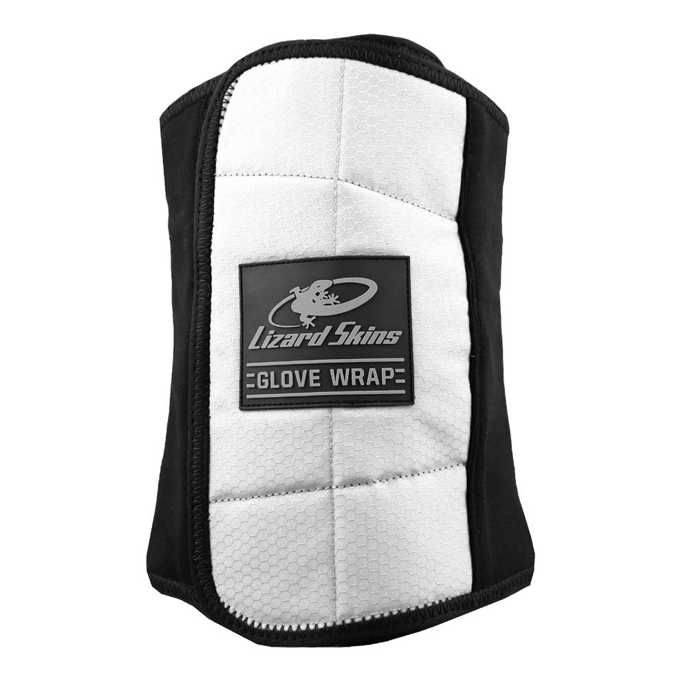 Lizard Skins Glove Wrap in Diamond White, designed to protect and shape ball gloves while preventing wear and tear.