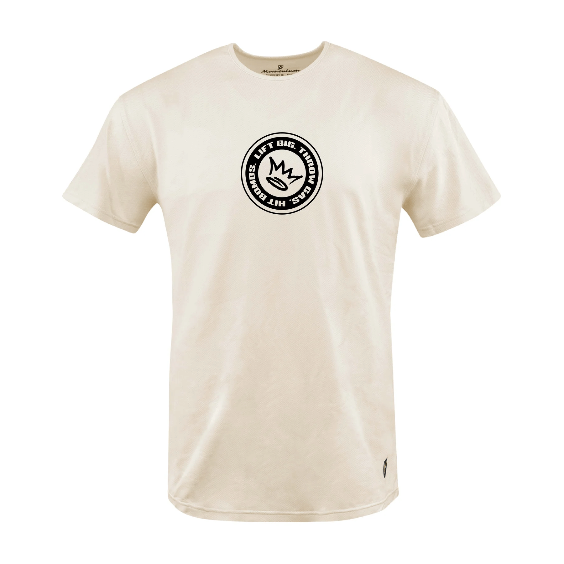 King of Juco Tan Recovery Tee featuring a breathable and soft design, perfect for post-training relaxation.