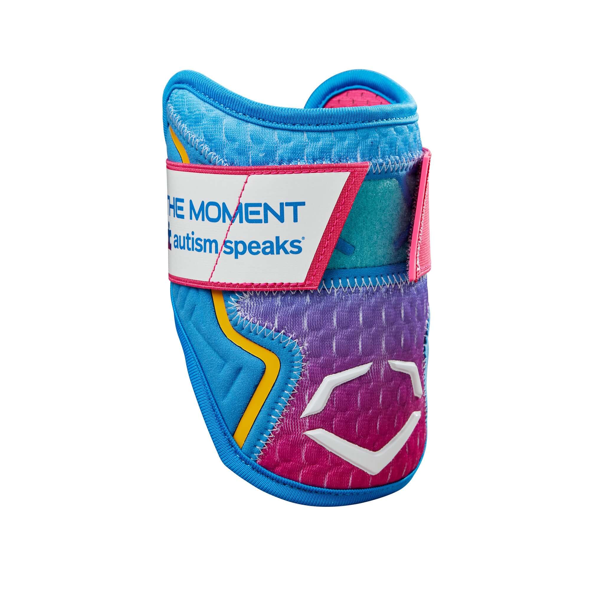 Evoshield 2024 X-SRZ Autism Speaks Elbow Guard - Pink/Victory/Purple