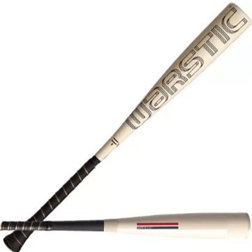 Warstic Bonesaber USA metal baseball bat -11 with Katana1X alloy barrel for improved swing speed and balance.