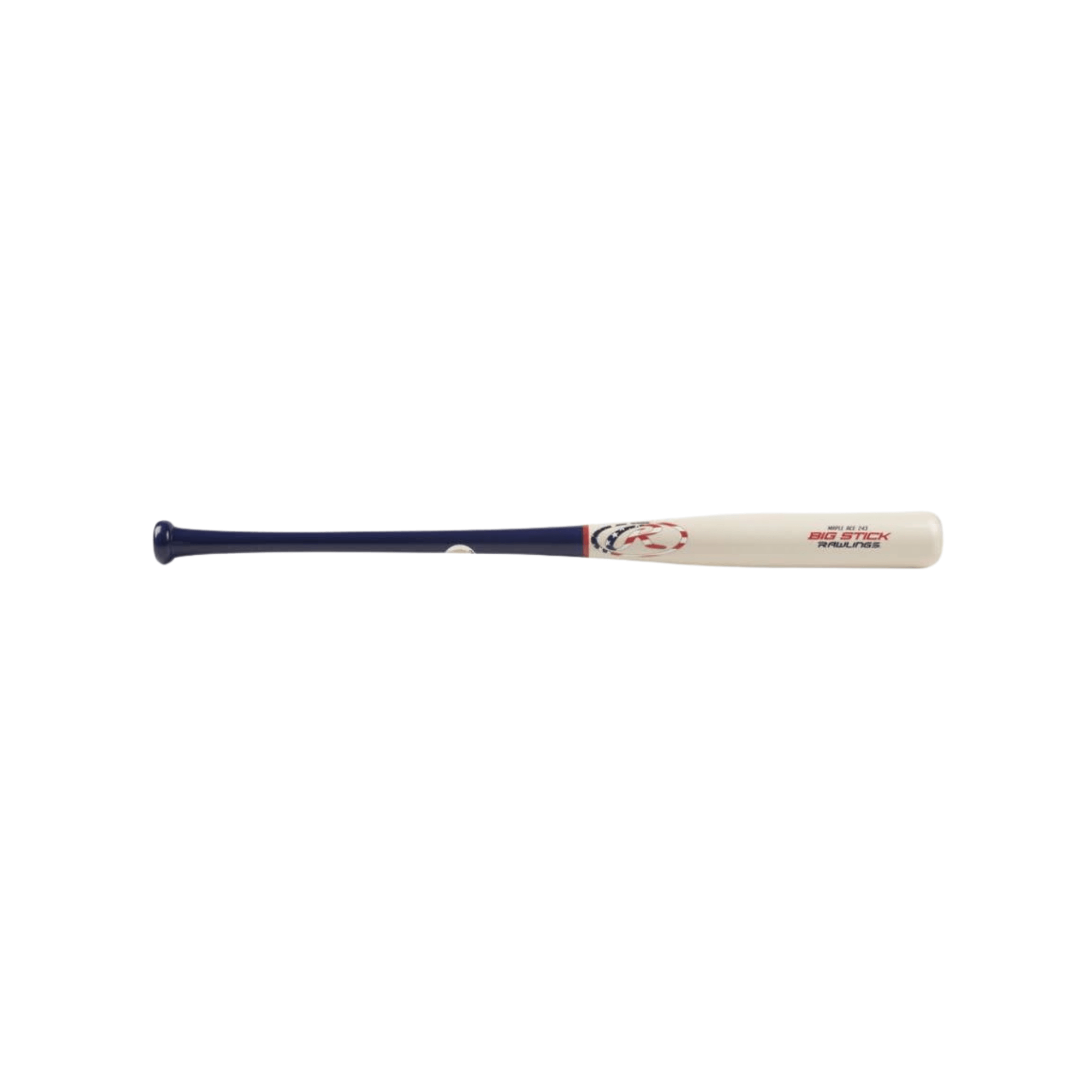 Rawlings Big Stick Maple Ace Baseball Bat Large hitting surface and increased sweetspot for maximum power.