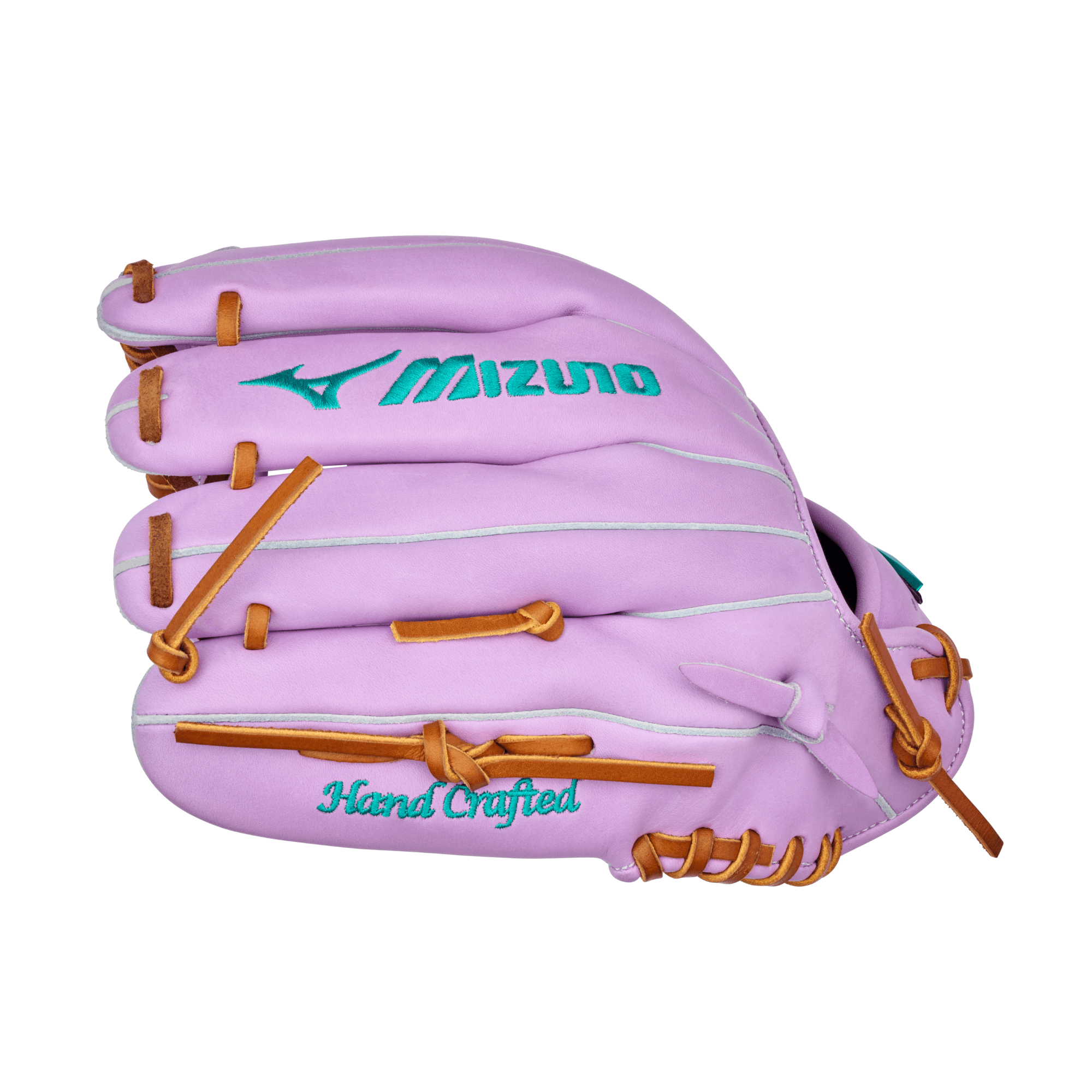 Mizuno GPS-50D Lavender Rush Pro Select 11.75" baseball glove, featuring premium steerhide and T-Web design.