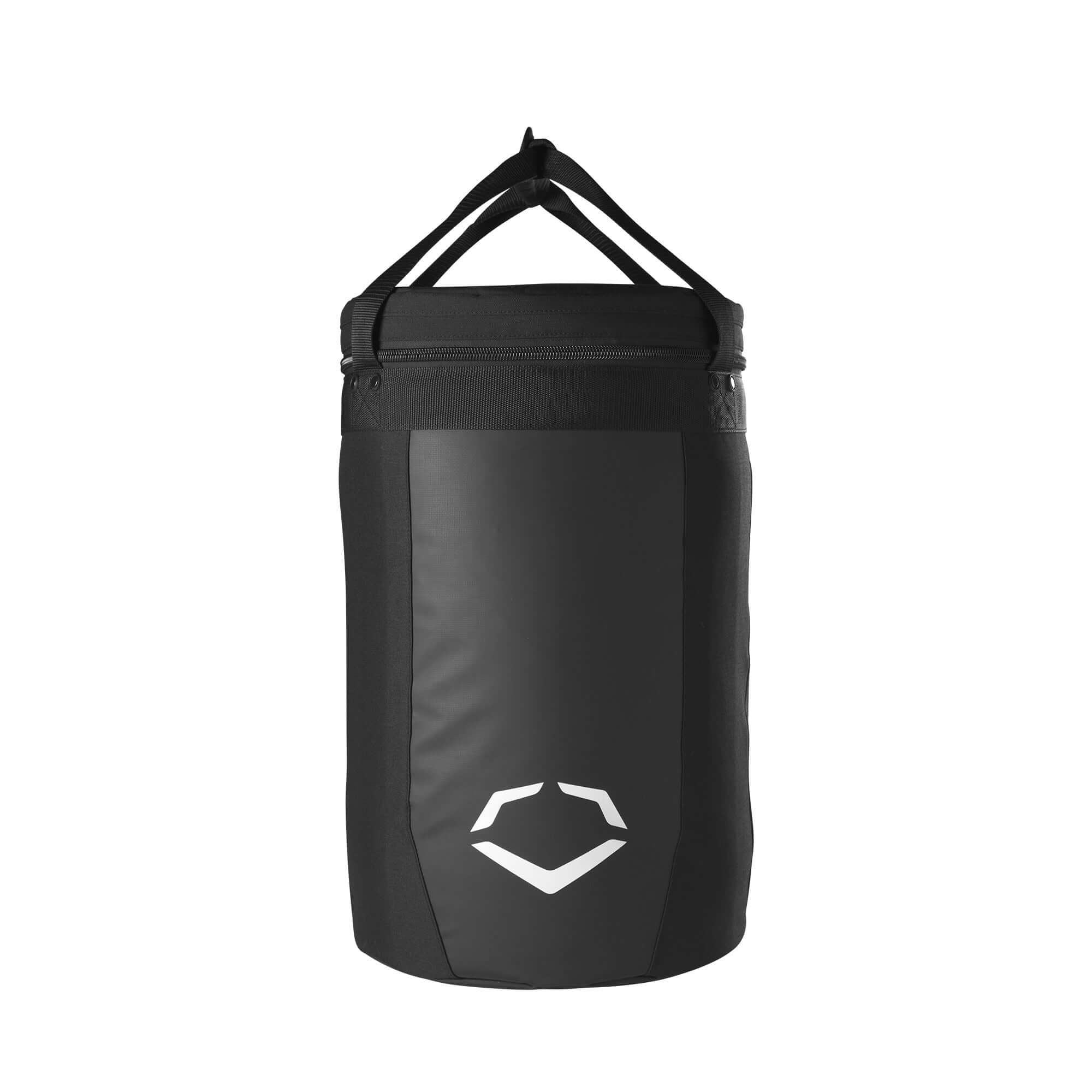 Evoshield Ball Bag Black carrying 9 dozen baseballs