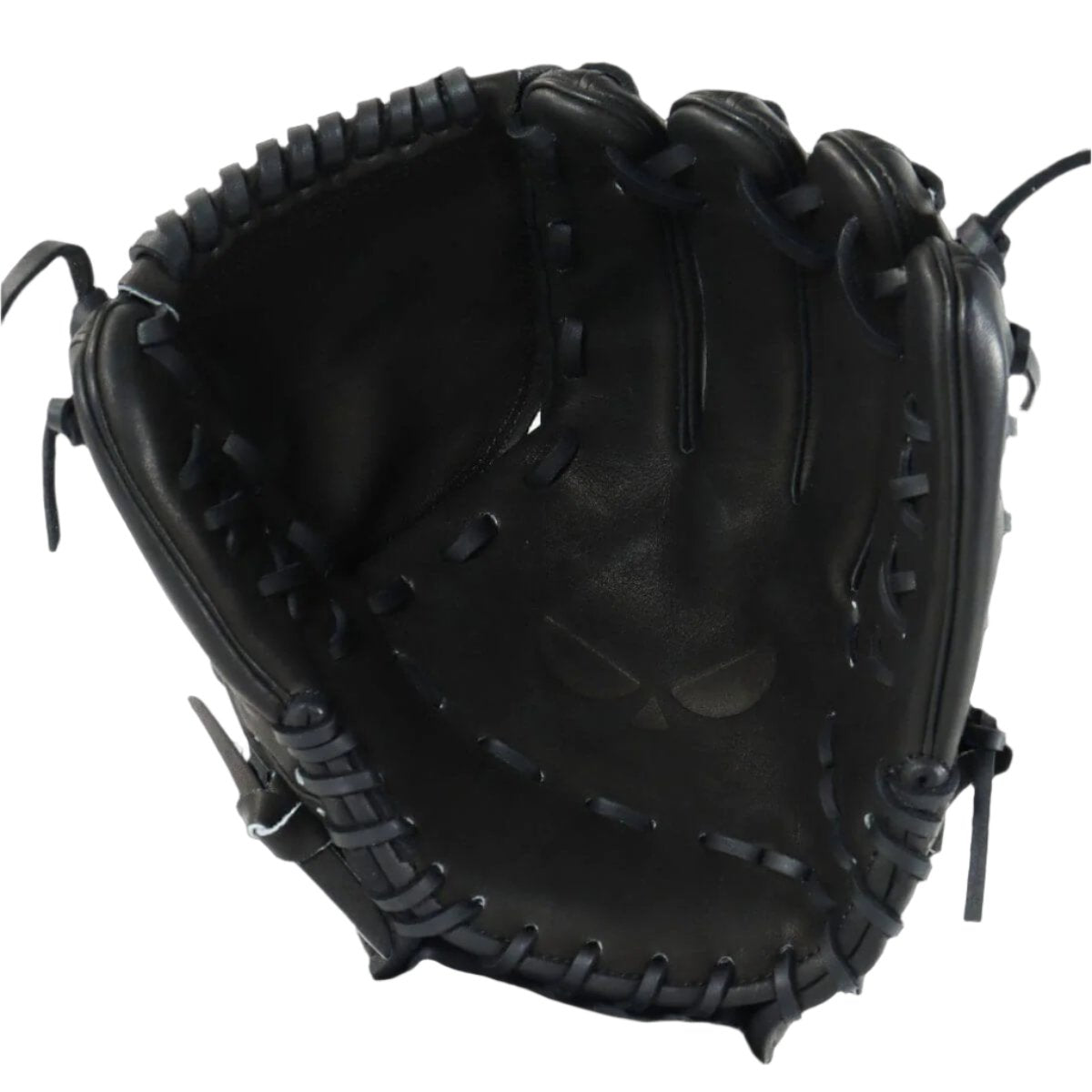 Shadow 5: Stealth 12" RHT pitcher's glove crafted from Japanese Kip Leather for superior control and intimidation.