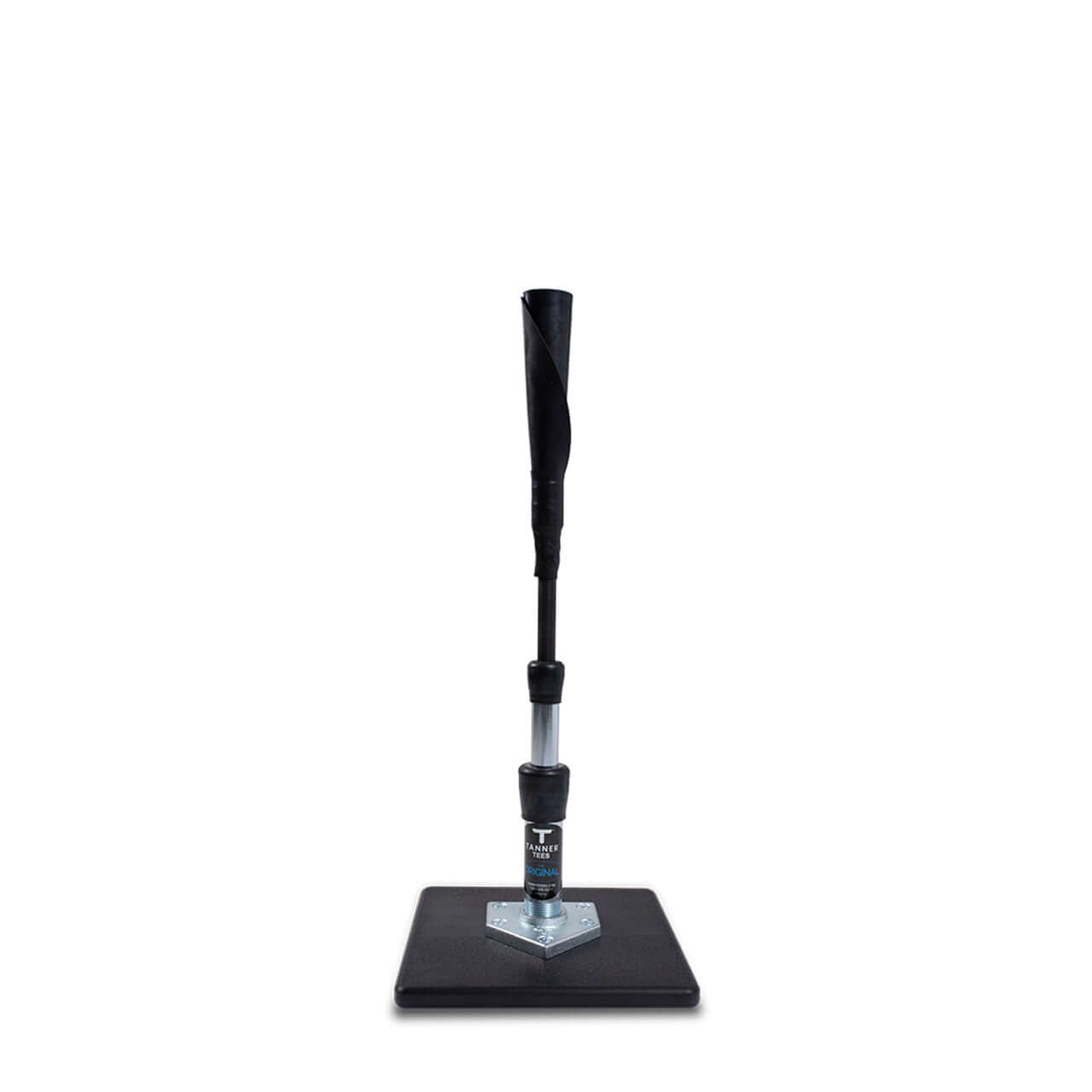 Tanner Tees Original batting tee showcasing rugged design for superior practice performance. Perfect for baseball and softball training.