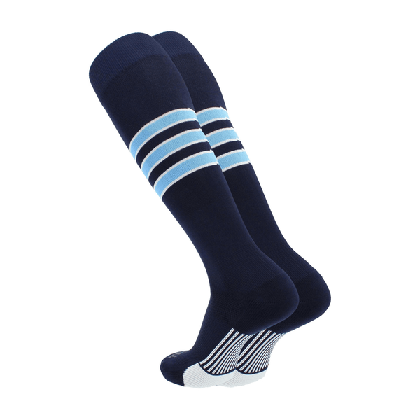 TCK Detroit Tigers MLB Logo Quarter Socks, Navy White, proDRI, Large