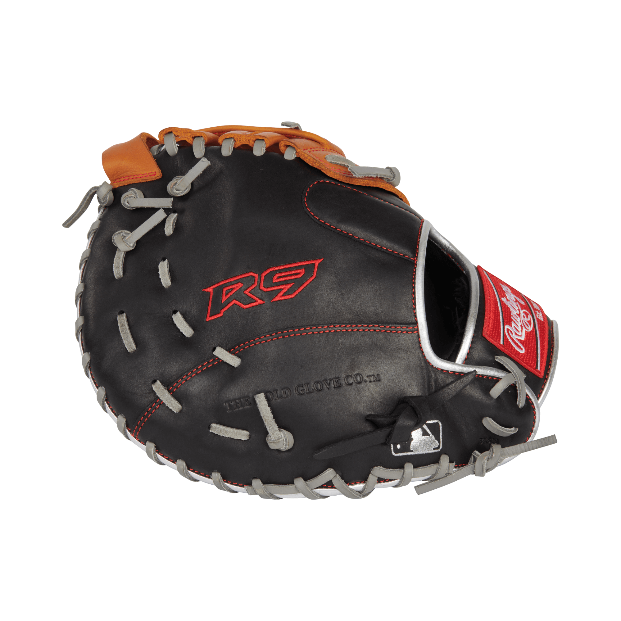 Rawlings R9 Contour Fit Series First Base Mitt, 12-inch, LHT, soft durable leather