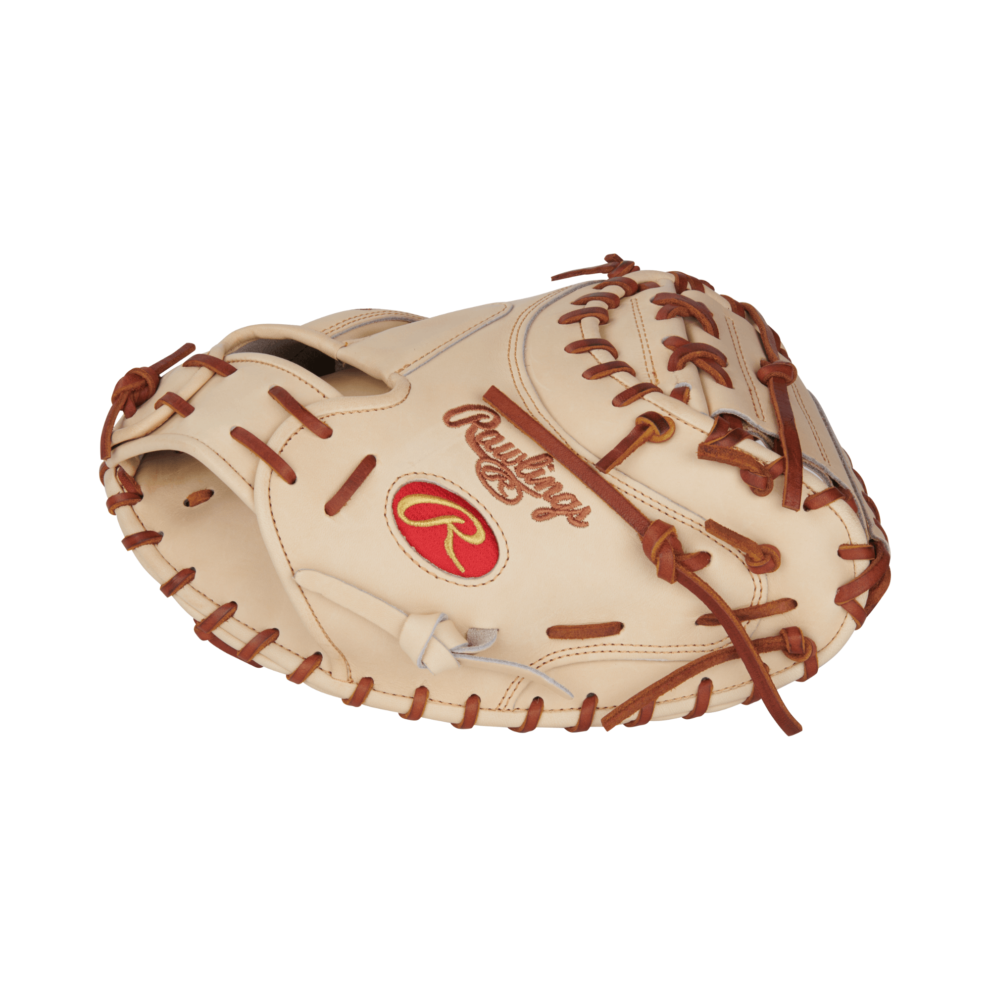 Rawlings Heart of the Hide Y. Molina Catcher's Mitt 34 inch Camel