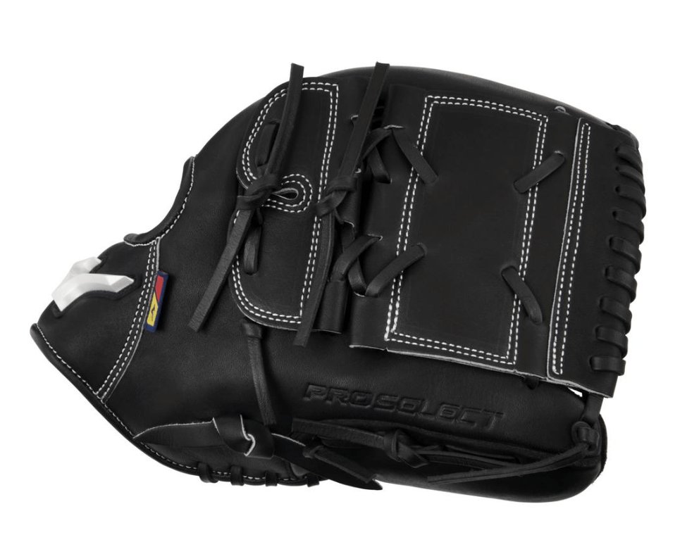 Mizuno GPS-11D Pro Select 12" Pitchers Baseball Glove in premium Steerhide leather, showcasing quality craftsmanship.