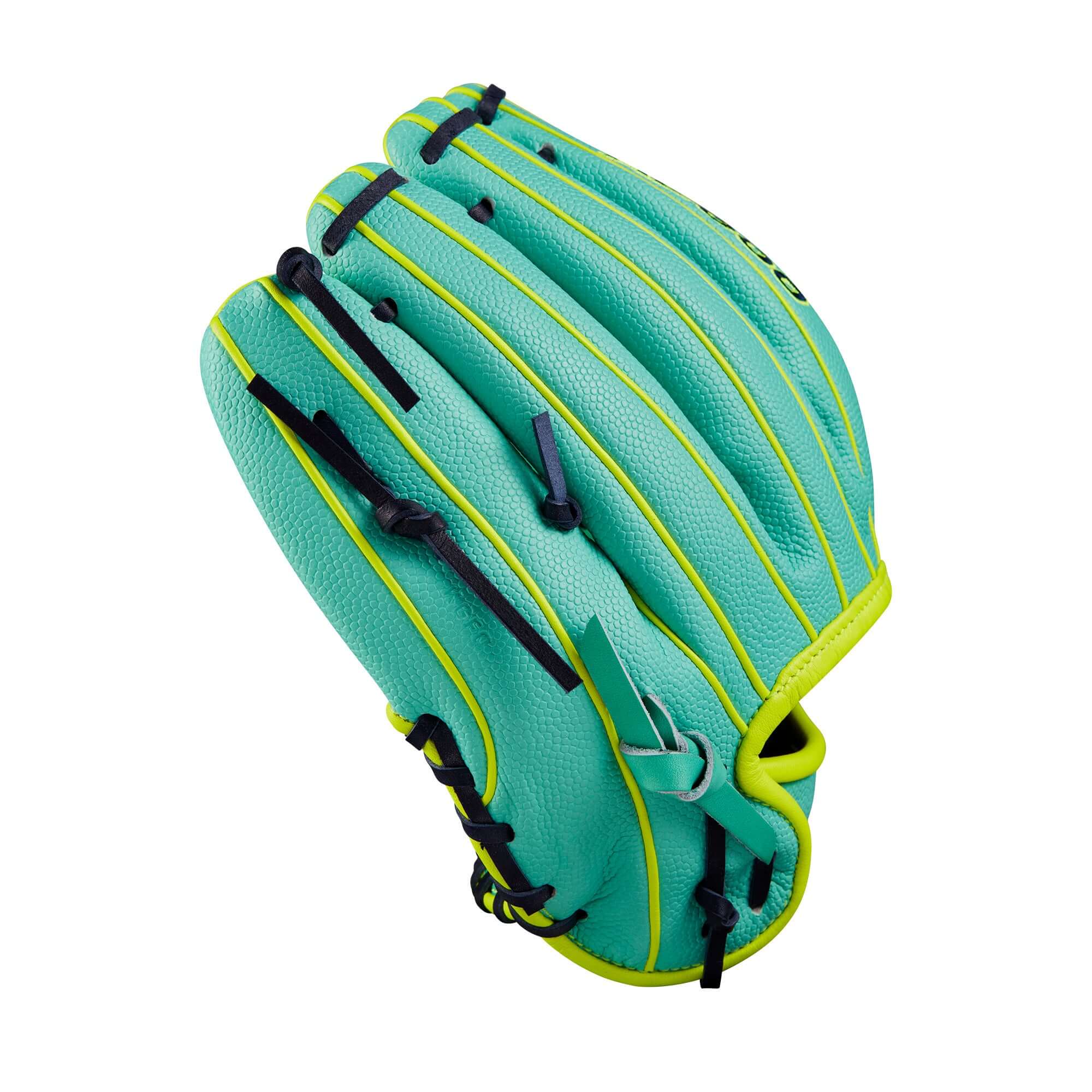 Wilson A2000 DP15SS 11.5” Infield Baseball Glove Seafoam/Optic Yellow