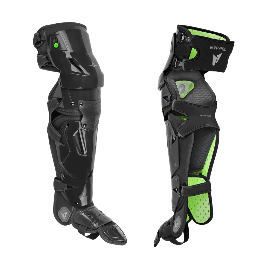 All-Star MVP-PRO™ Leg Guards for adults, designed for superior protection and comfort in sports.