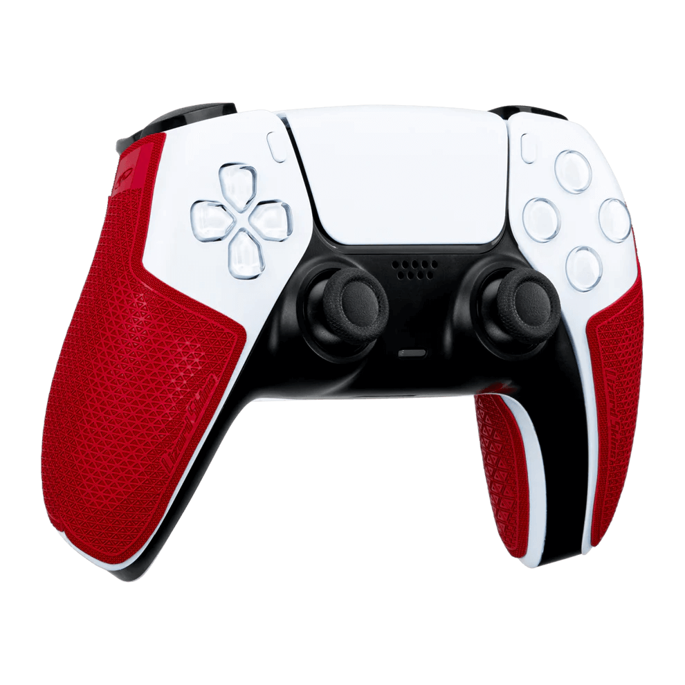 Crimson Red Lizard Skins DSP Controller Grip for PlayStation 5