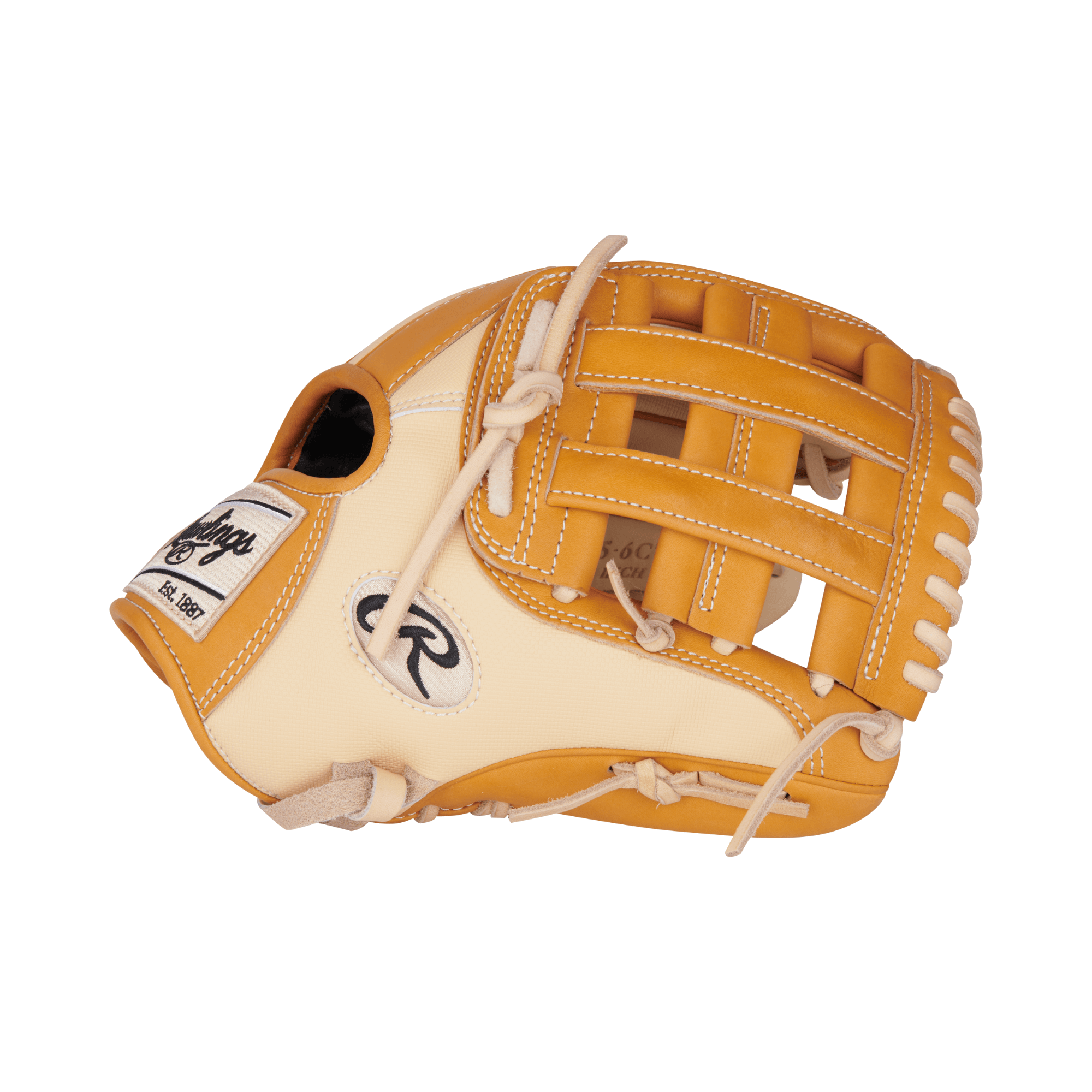 Rawlings Heart of the Hide 11.75-inch infield glove camel and tan leather