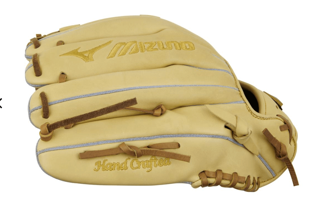 Mizuno GPS-10D Pro Select Premium Pitchers Glove 12” in premium Steerhide leather, showcasing handcrafted quality and durability.