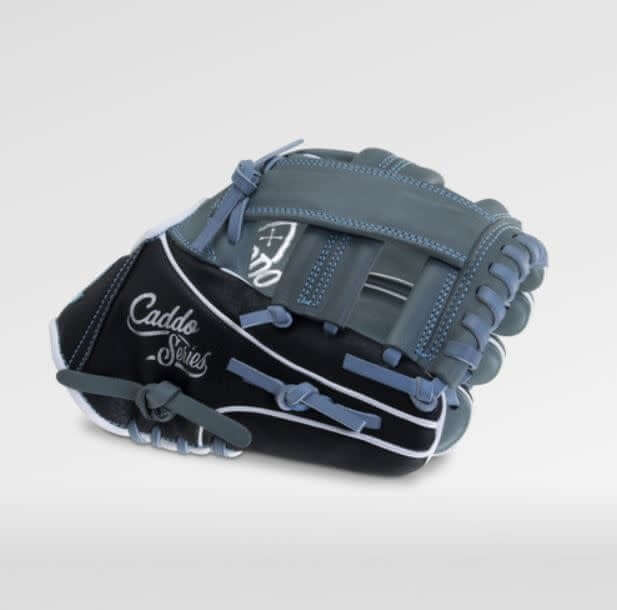 Marucci Caddo Fastpitch 11 RHT glove, neutral shape, medium depth, full-grain cowhide leather, EZ Flex notch.