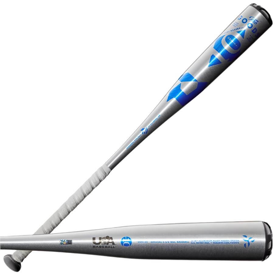 DeMarini The Goods One Piece (-10) USA Baseball Bat with X14 Alloy Barrel