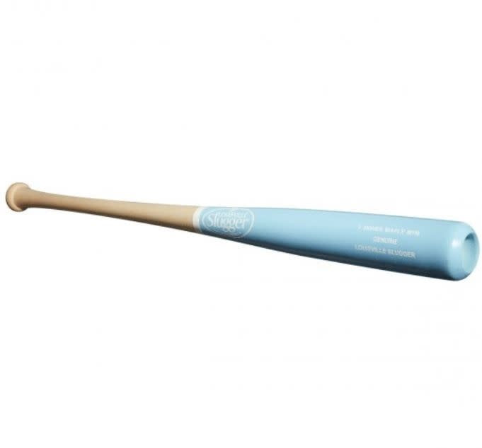 blue louisville slugger baseball bat small
