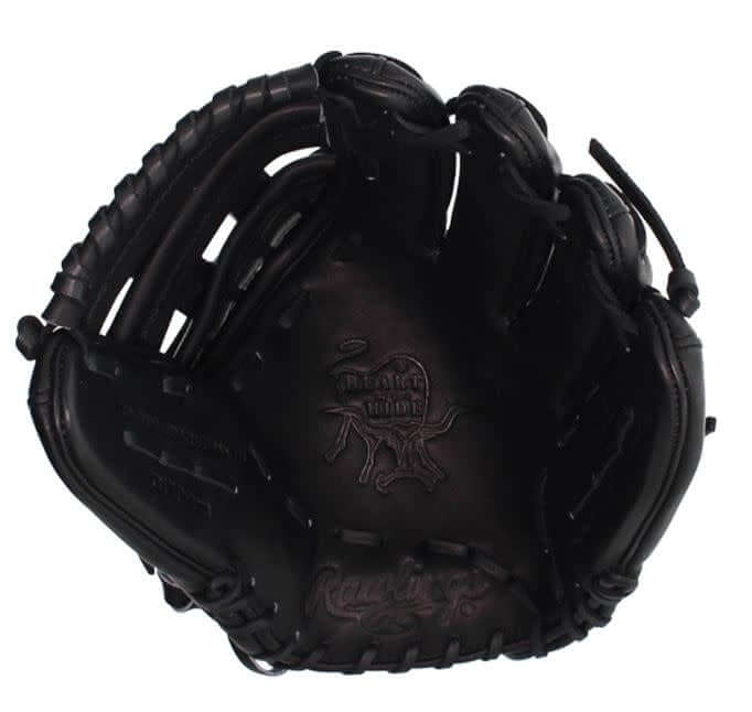 Rawlings KB17 All Black 12.25 baseball glove with Pro Label Kris Bryant color scheme