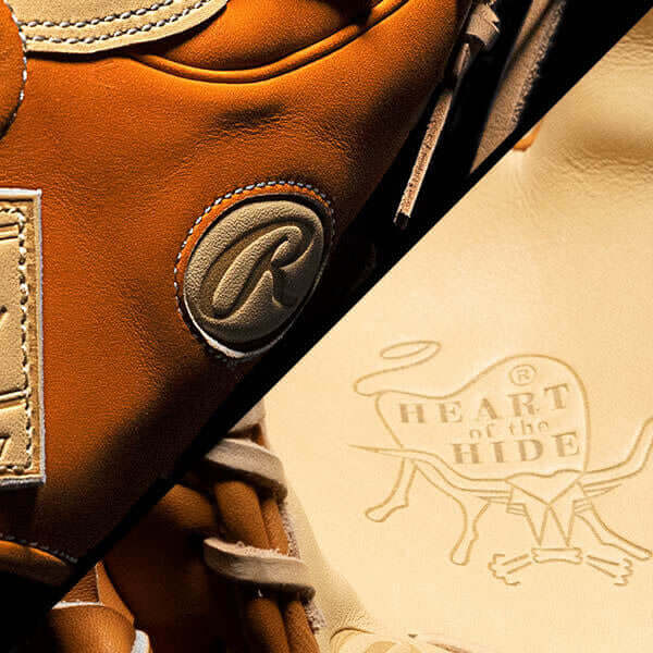 Rawlings Heart of The Hide Hybrid Pro Label 6 Infield Glove, 93-pattern, black and camel Speed Shell, numbered for collectors.