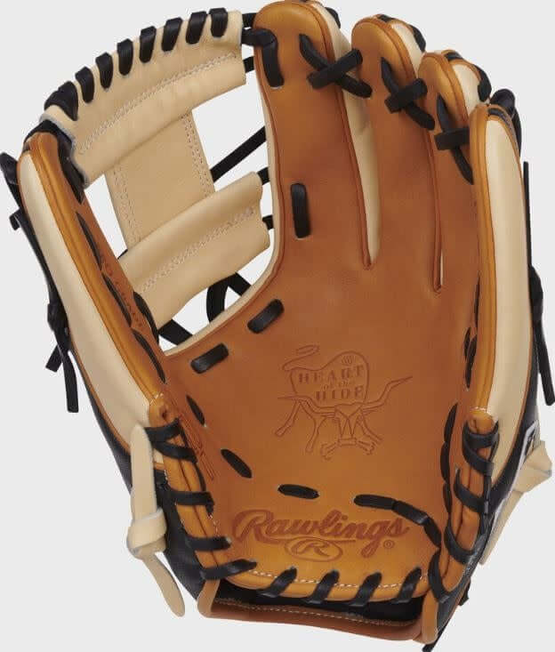 Rawlings Heart of the Hide R2G 11.5-inch infield glove with Speed Shell back