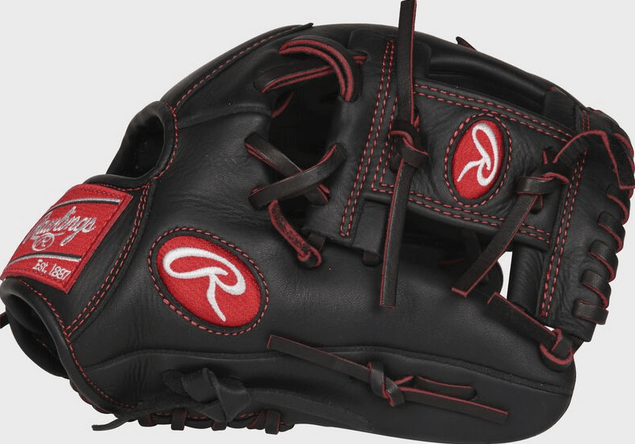 Rawlings R9YPT2-2B-3/0 Youth Pro Taper Baseball Glove, Right Hand Throw