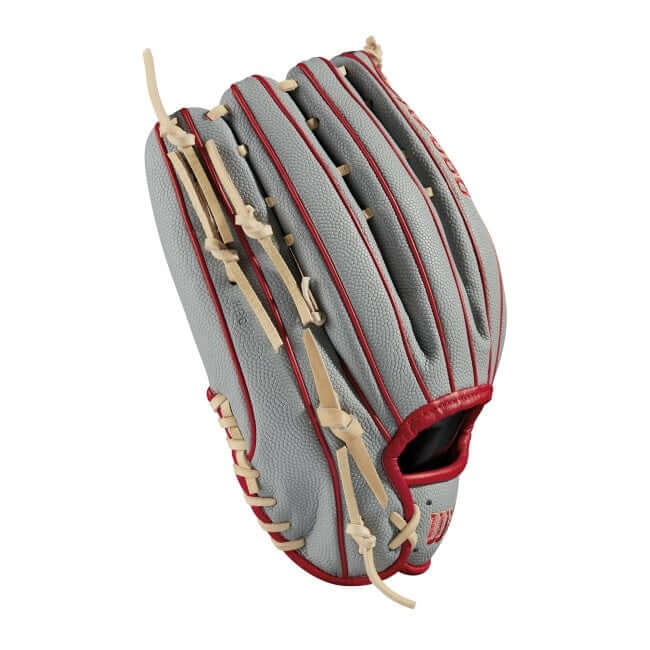 Wilson A2000 OT7SS 12.75 LHT baseball glove with two-piece web design and deep pocket