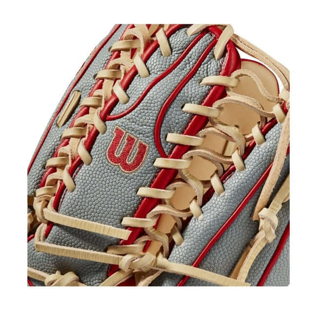 Wilson A2000 OT7SS 12.75 LHT baseball glove with two-piece web design and deep pocket