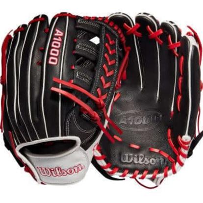 Wilson A1000 2022 PF1892 outfield glove with single post & 3 bar web, 12.25 inches