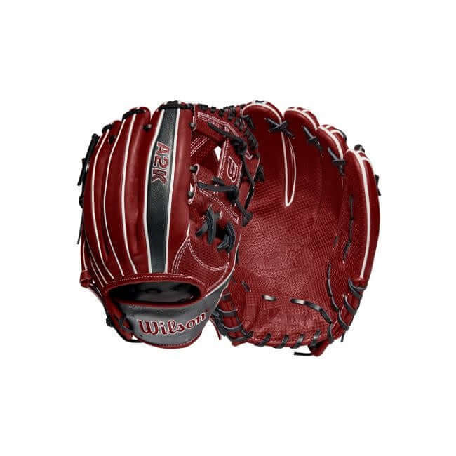 Wilson A2K 1787 SC 11.75 Baseball Glove, Brick Red/Black