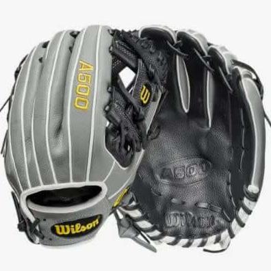 Wilson A500 11 LHT glove with H-Web design and all-leather construction.